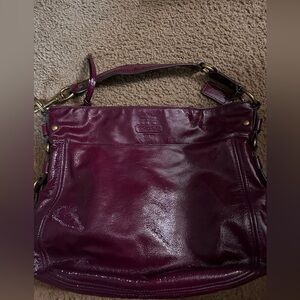 Coach Purple Hobo Bag